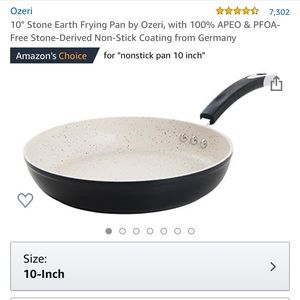 10  inch stone earth frying pan, brand new